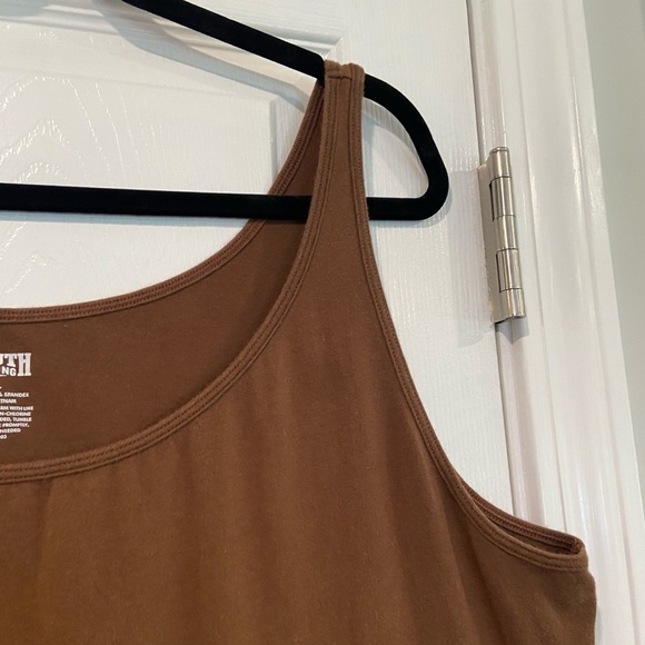 Duluth Size XXL Brown Cotton Stretch Pullover Scoop Neck Tank Top - Picture 3 of 8
